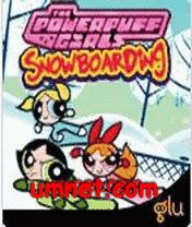 game pic for Power Puff Girls Snowboarding